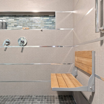 Contemporary Beach Themed Bathroom