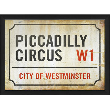 Piccadilly Circus Sign Print