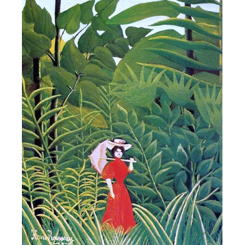 Henri Rousseau Woman With an Umbrella Wall Decal