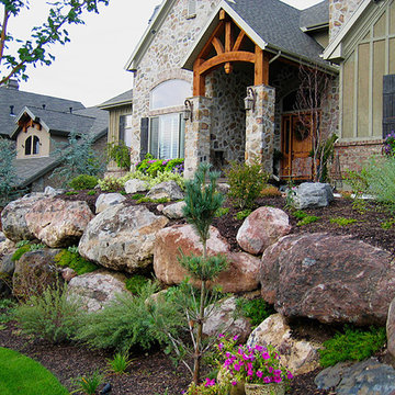 Rock Retaining Walls