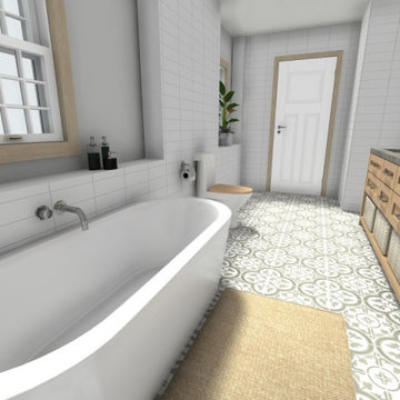 Scandinavian Bathroom Style