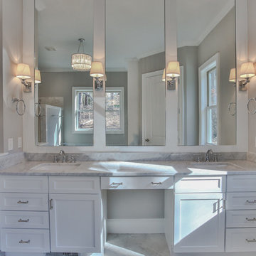 Transitional Cottage Custom Home in Governors Club