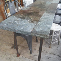 Steel Top Dining Table - Table Tops And Bases