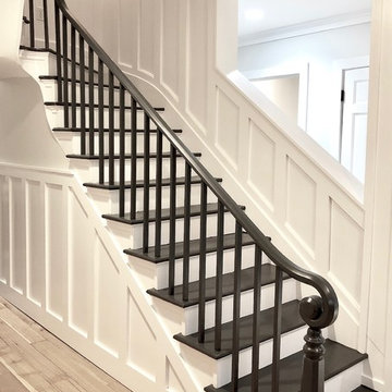 Morey Road Family Room, Stairs, Hallways