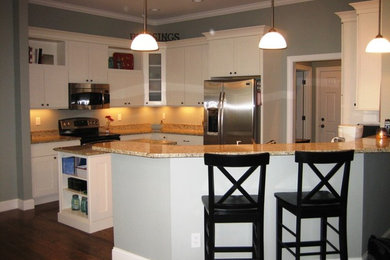 Inspiration for a transitional kitchen remodel in Cedar Rapids