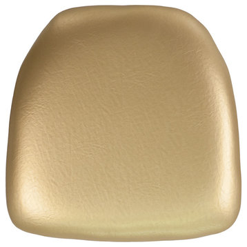 Hard Vinyl Chiavari Chair Cushion, Gold