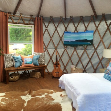 Rustic Paniolo for TV show Love Yurts!
