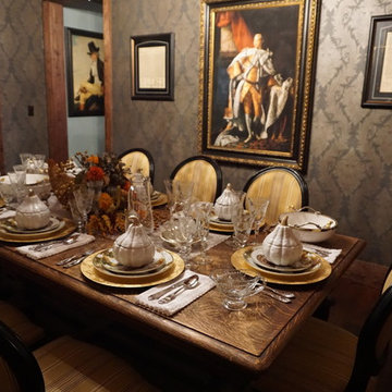 Formal Dining Room at Thanksgiving