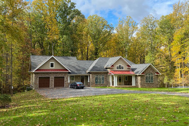 Dickerson, Traditional, Two-phase custom home