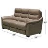 Seymour 2 Piece Loveseat and Sofa Power Reclining Leather Set
