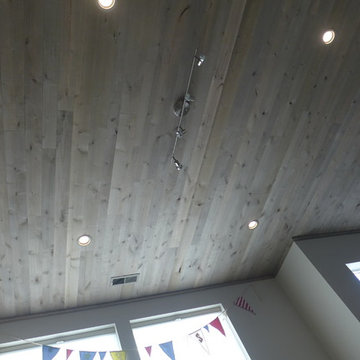 Barnwood Look Alike Ceiling, Tongue & groove
