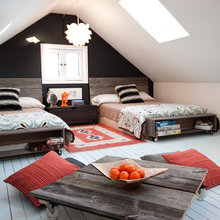 attic, furnished