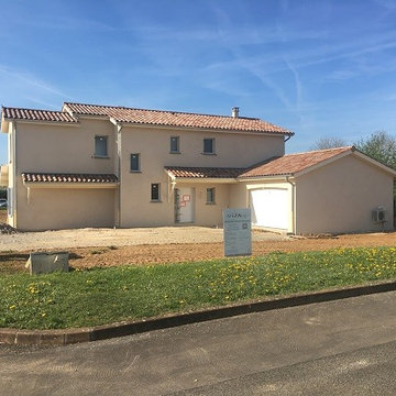 Maison type mas de provence - façade nord