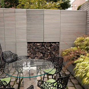 Courtyard Wall | Houzz