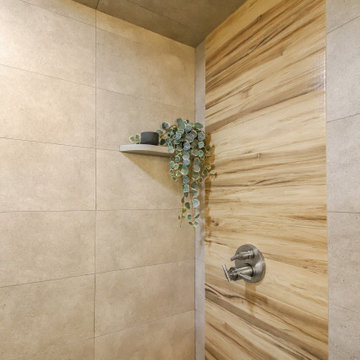 Organic Industrial Master Bath