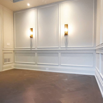 Custom Archways & Raised Panel Wall Detail | Tampa Bay