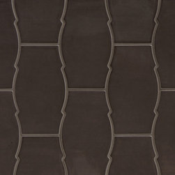 Robert A. M. Stern Collection Ovolo Leather 3" x 6" - Mosaic Tile