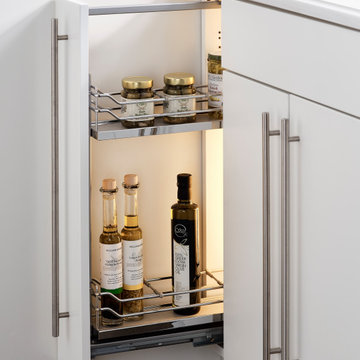 [Kitchen Cabinet] MDF Frosty White