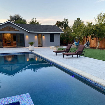 Porcelain Pavers Pool Deck - Photos & Ideas | Houzz