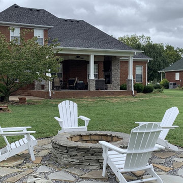 Inviting Rutherford County Porch