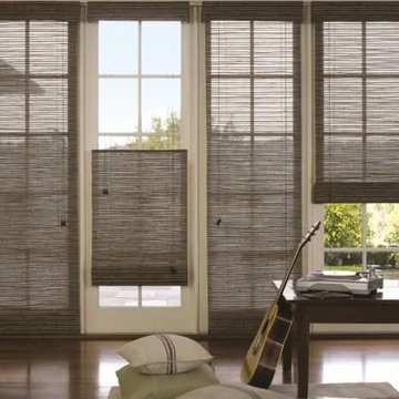 Versatile Woven Wood Shades