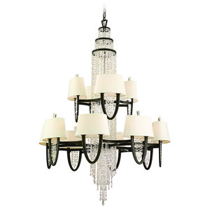 Corbett Lighting Viceroy 16 8 Light Chandelier Transitional Lighting Viceroy 16 8 Light Chandelier
