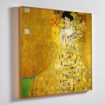 Portrait of Adele Bloch-Bauer I, Gustav Klimt (Reproduction) Side View