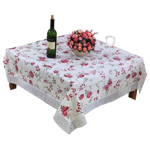 Elegant Beautiful Tablecloth/ Decorative Square Table  Cloths,Sunflower,54x54" - Contemporary - Tablecloths - by Blancho Bedding |  Houzz