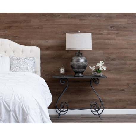 E-Z Wall Peel and Press Barnwood Wall Planks