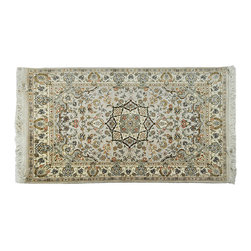 4 x 6 Overdyed Cream Oriental Rug - Products