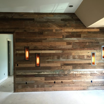 Accent Wall with Recessed Light