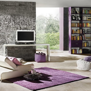 Stone-look feature wall Stone Design Tenerife series gray