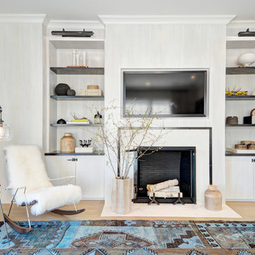 Beach Style Living Room