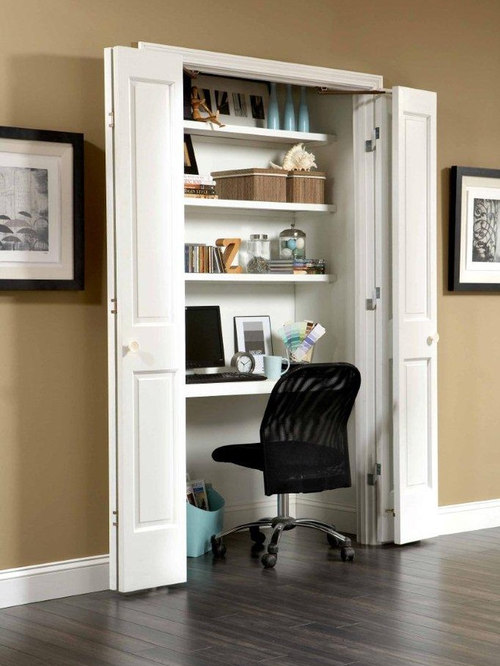 Closet Home Office | Houzz