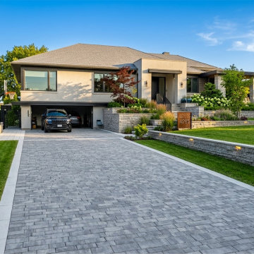 Driveway Pavers Retaining Wall Stairs & Landscaping