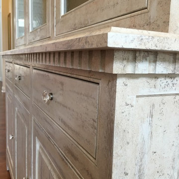 Jacobs - Custom built Maple dining room hutch