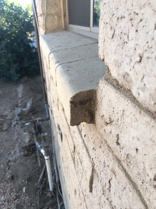 Brick Window Sills