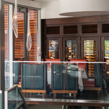 Second Floor Wine Cabinets