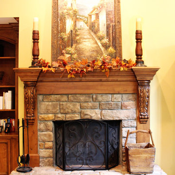 Living Room & Home Office Cabinetry