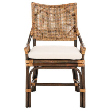 Safavieh Donatella Chair, Natural Wash/White