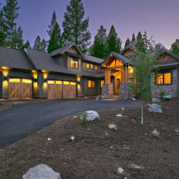 Luxury Mountain Craftsman House Plan 9068