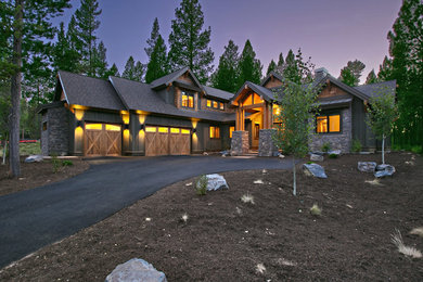 Luxury Mountain Craftsman House Plan 9068