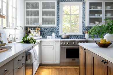 Transitional kitchen photo in San Francisco