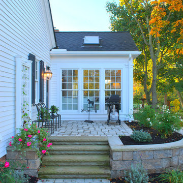 Hudson Valley Classic Home: Rear Patio