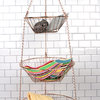 Wire Hanging Basket - Copper