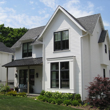 Roof & Gutter Installation on house and garage, Barrington IL