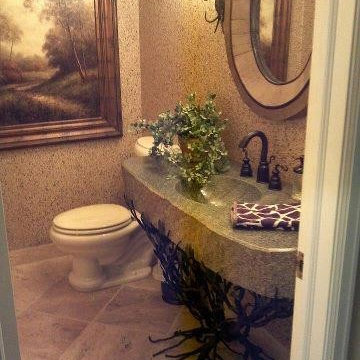 Powder room remodel