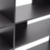 Baxton Studio Lanahan Dark Brown Modern Display Shelf, 3 Level