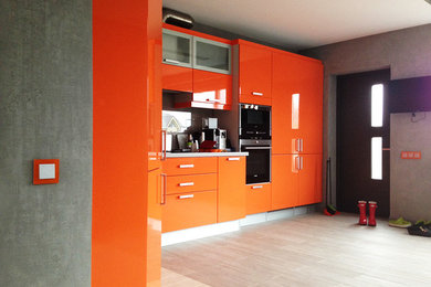 Home design - mid-sized modern home design idea in Saint Petersburg