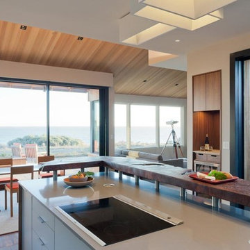 Sea Ranch on the bluff. Ground up LEED for Homes.